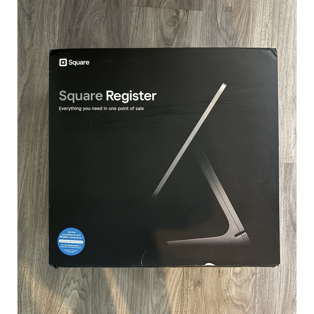 Square Register POS System - Black (A-SKU-0665)